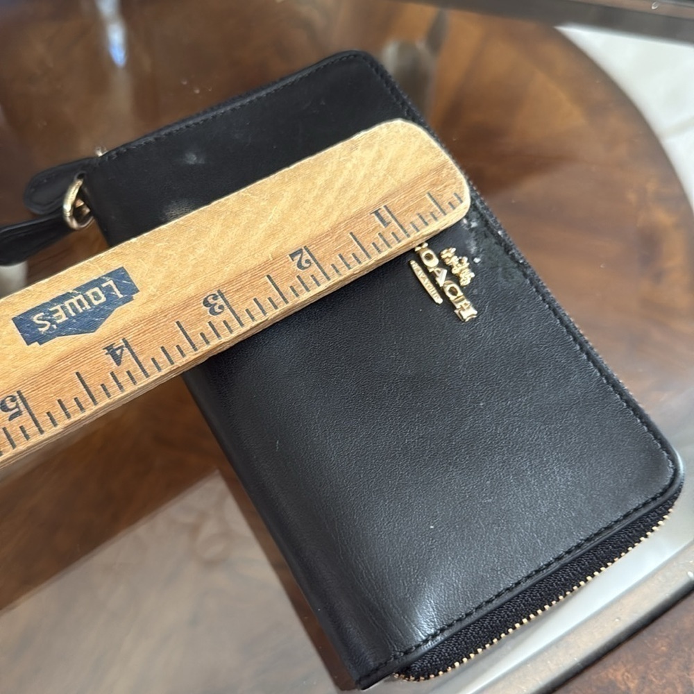 Coach Zip Around Wallet - Picture 6 of 8